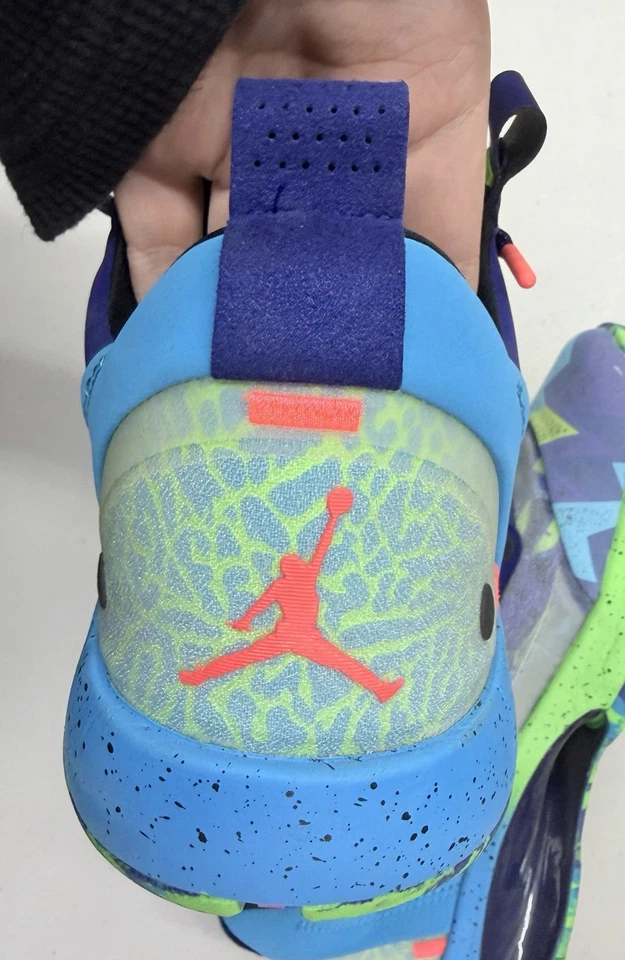 Nike Air Jordan 34 XXXIV EYBL Low Regency Púrpura Hombres Zapatos CZ7747-500 Talla 9 Foto 3 de 4