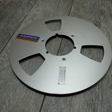 Ampex Grand Master 456 Reel to Reel Tape – 1/4" Metal 10.5" Empty Tape Reel