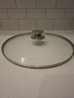 Hairy Bikers Glass Lid for A Kitchen Pan