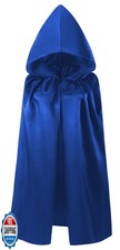 KNELOR Kids Hooded Cloak Robe Halloween Cosutme Cape Fancy Halloween Cosplay