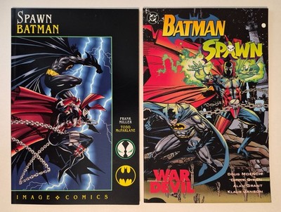 Spawn/Batman #1 & Batman/Spawn #1 Set (1994, Image/DC) VF