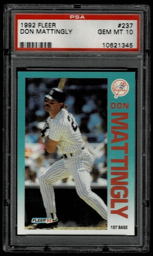 1992 Don Mattingly #237