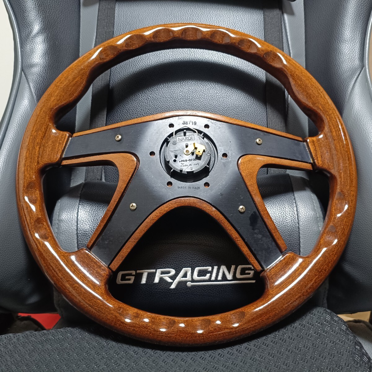 NARDI GARA 4 Wood Steering Wheel 360mm JDM Lexus LS400 Toyota