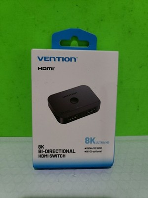 Switch HDMI 8K@60 Hz Distributor HDMI 2.1 2 Input 1 Output 4K@120Hz 48 Open Box 