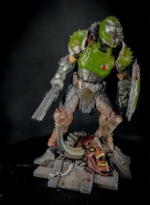Doom Dark Ages   Hand-Painted Collector s Statue | 25cm (9.8'') Tall