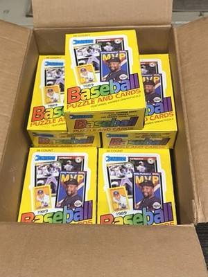 1989 DONRUSS BASEBALL UNOPENED WAX BOX - 36 SEALED PACKS, KEN GRIFFEY JR. RC?