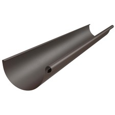 ZAMBELLI grondaia in zinco, semicircolare