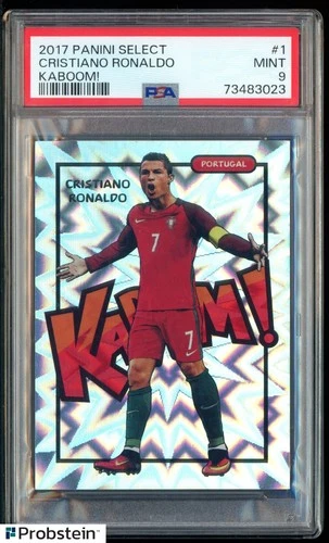 2017 Panini Select Cristiano Ronaldo