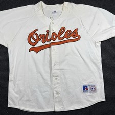 Vintage USA Russell Athletics Baltimore Orioles Cal Ripken 8 Jersey Stitched XL