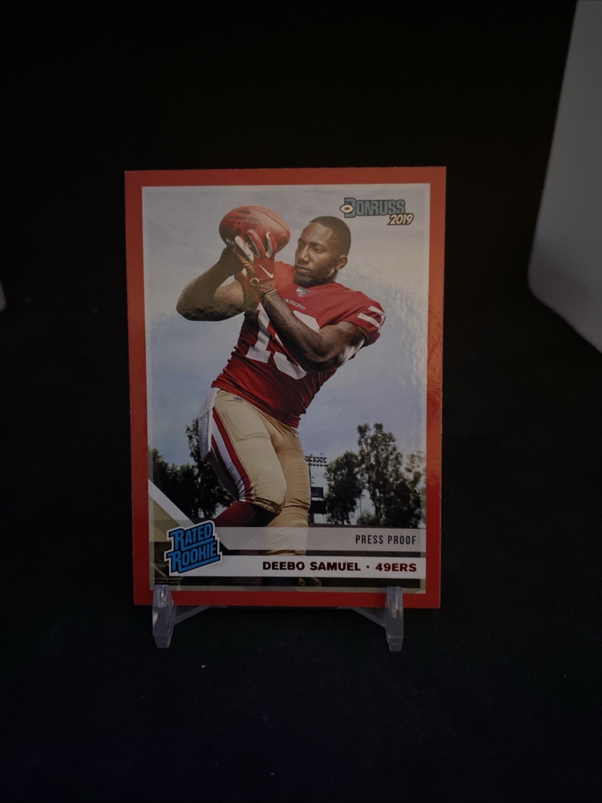 2019 Panini Donruss - Deebo Samuel Red Press Proof  #317