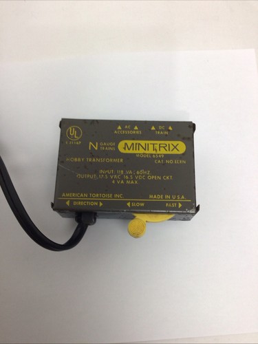 Minitrix DC Transformer Modelo #6549 N Calibre Trenes Hobby Controller | Zustand: Used