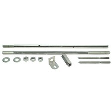 Golden Gate P-171 Banjo Coordinator Rods For Single-Piece Full size, Silver