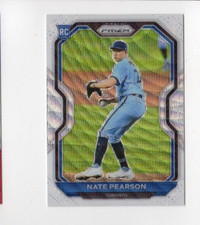 2021 Prizm Baseball Nate Pearson Rookie #181 White Wave Prizm Toronto Blue Jays