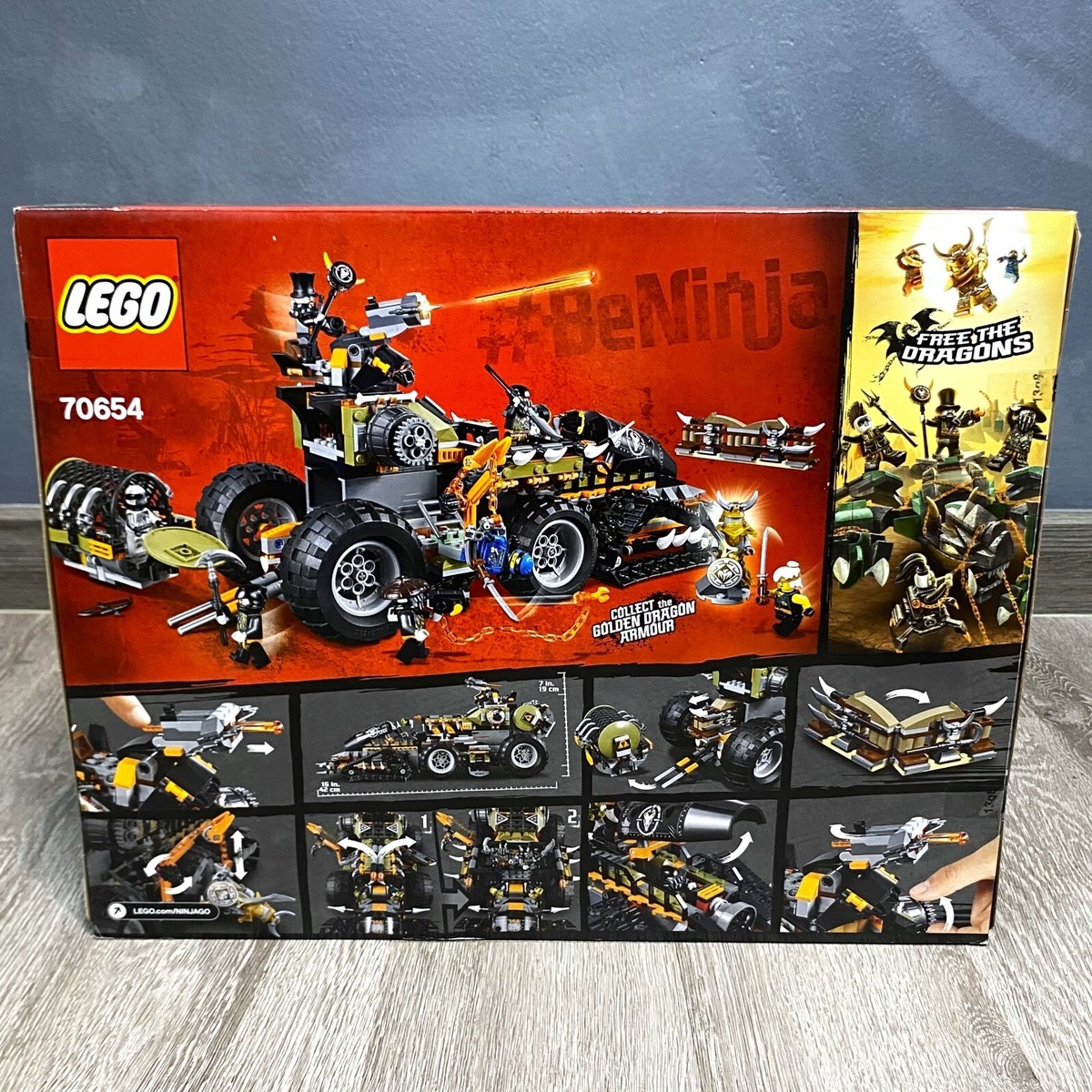LEGO 70654 NINJAGO - Dieselnaut - 2018 Retired NEW 673419282222| eBay