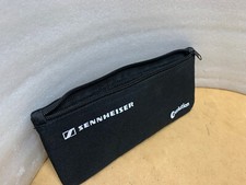 SENNHEISER EVOLUTION BLACK NYLON ZIPPERED MIC POUCH- EXCELLENT/MAKE OFFER 