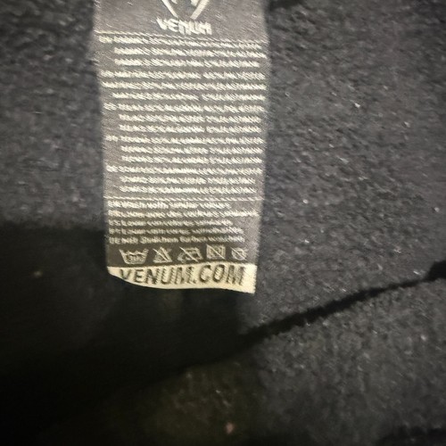 Venum UFC Sweatpants Mens XL Black Gold Stretch Fleece Jogger Pants Casual Gym - Picture 12 of 16