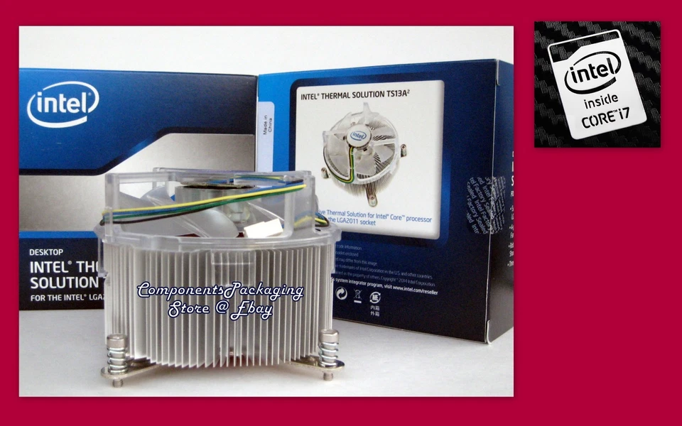 Socket LGA2011 LGA2011-v3 CPU Cooling Fan for Core i7 Processor TDP 140W New - Image 4 of 4