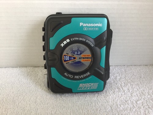 Panasonic Shock Wave Stereo Radio Cassette Player RQ-SW6 READ