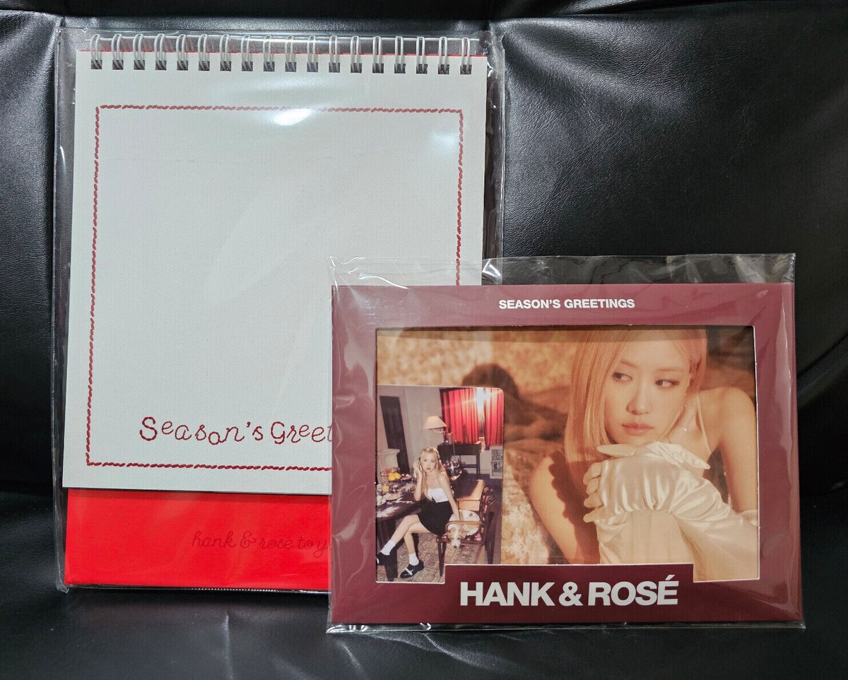 BLACKPINK ロゼ ハンク シーグリ 2024 Amazon.com: Blackpink Rose 2024 Season's Greetings from Hank