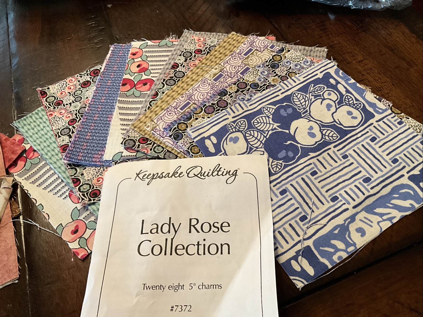 Lot Of Three Keepsake Quilting 5" Quilt Squares Charm Packs eBay