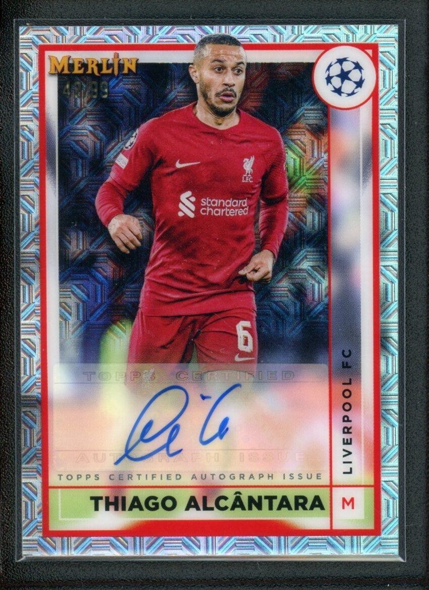 22-23 Topps Merlin THIAGO 直筆サイン Auto RC 22-23 Topps Merlin Thiago Auto Sign Rc | eBay
