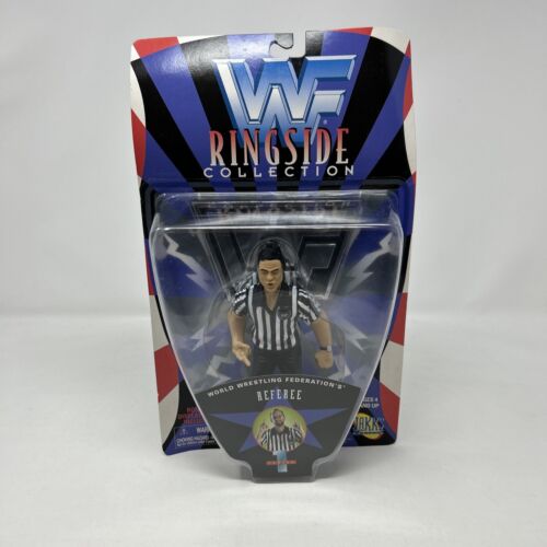Referee JAKKS Pacific WWf Ringside Collection Series 1 Action Figure Harvey E4 - Picture 1 of 3