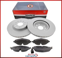 Bremsscheiben 340Mm + BelÄGe Vorne FÜR Audi S3 VW Golf 7 GTI Octavia RS Leon