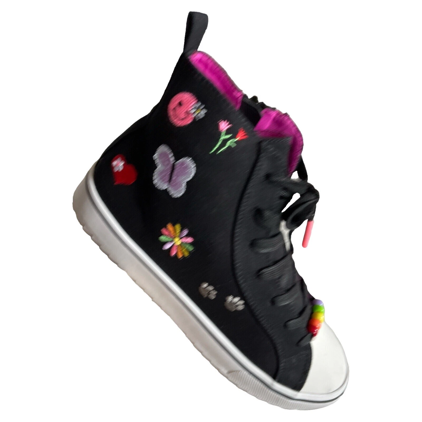 Steve Madden Black Athletic Shoes for Girls