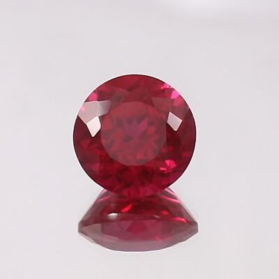 Extra Fine Quality Natural Red Mozambique Ruby Loose Round Gemstone Cut 6x6 MM