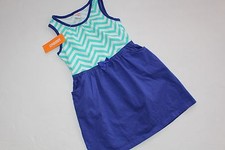 Gymboree Desert Dreams Girls Size 5 Sundress Dress Chevron Blue NEW NWT