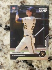 2020 TOPPS NOW CARD RTOD SUMMER CAMP EDITION WAVE 2 CARD CHRISTIAN YELICH OD-476