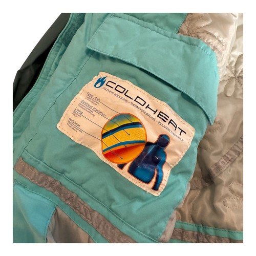Trespass "Cold Heat" Teal, Breathable, Waterproof, Windproof, Ski Jacket, L - Picture 4 of 9