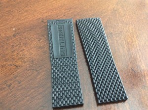 breitling mesh rubber strap