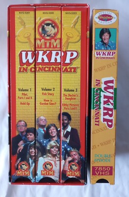 WKRP in Cincinnati - Best of Boxed Set (VHS, 3-Tape Set  