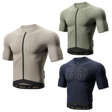 ROCKBROS Fahrradtrikot Herren Kurzarm Radtrikot Atmungsaktiv Rennrad Trikot