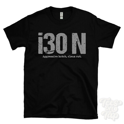 i30 N: Aggressive Luke, sauber geschnittenes T-Shirt Autofahrer Geschenk