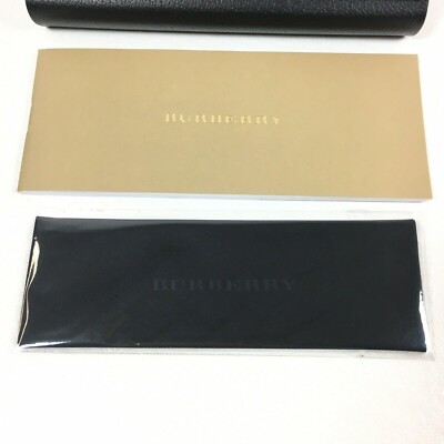 Designer Burberry Sunglass Eyeglass Hard Case Black +  display picture 2