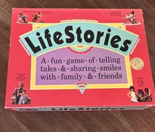 LIFE STORIES A Fun Game Of Telling Tales And Sharing Smiles Vintage 1992 USA