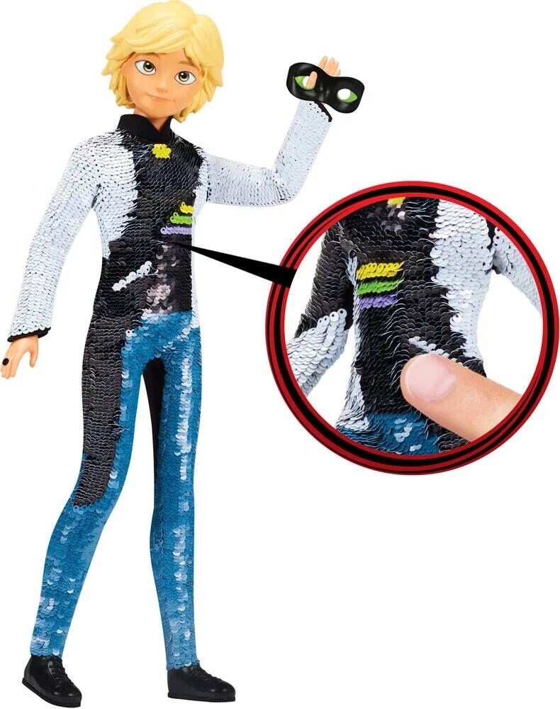 Figurine Miraculous Chat Noir pour inventer des histoires de super-héros