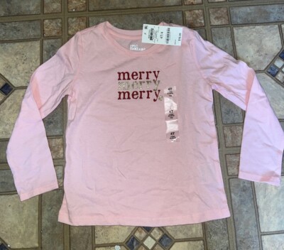 Epic Treads long sleeve t shirt size 4T girls pink.