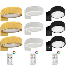 3 Pack Picture Light Battery LED Painting Lights, Wireless Remote Dimmer Control