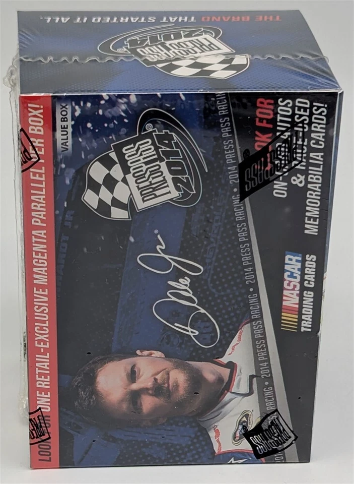 Factory Sealed Blaster Box 2014 Press Pass NASCAR Racing Cards - Image 2 of 4