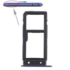 Original SIM  Micro SD Card Tray for HTC U Play Black 