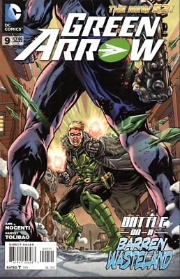 DC COMICS GREEN ARROW #9 (2012) NEW 52 1ST PRINT VF+