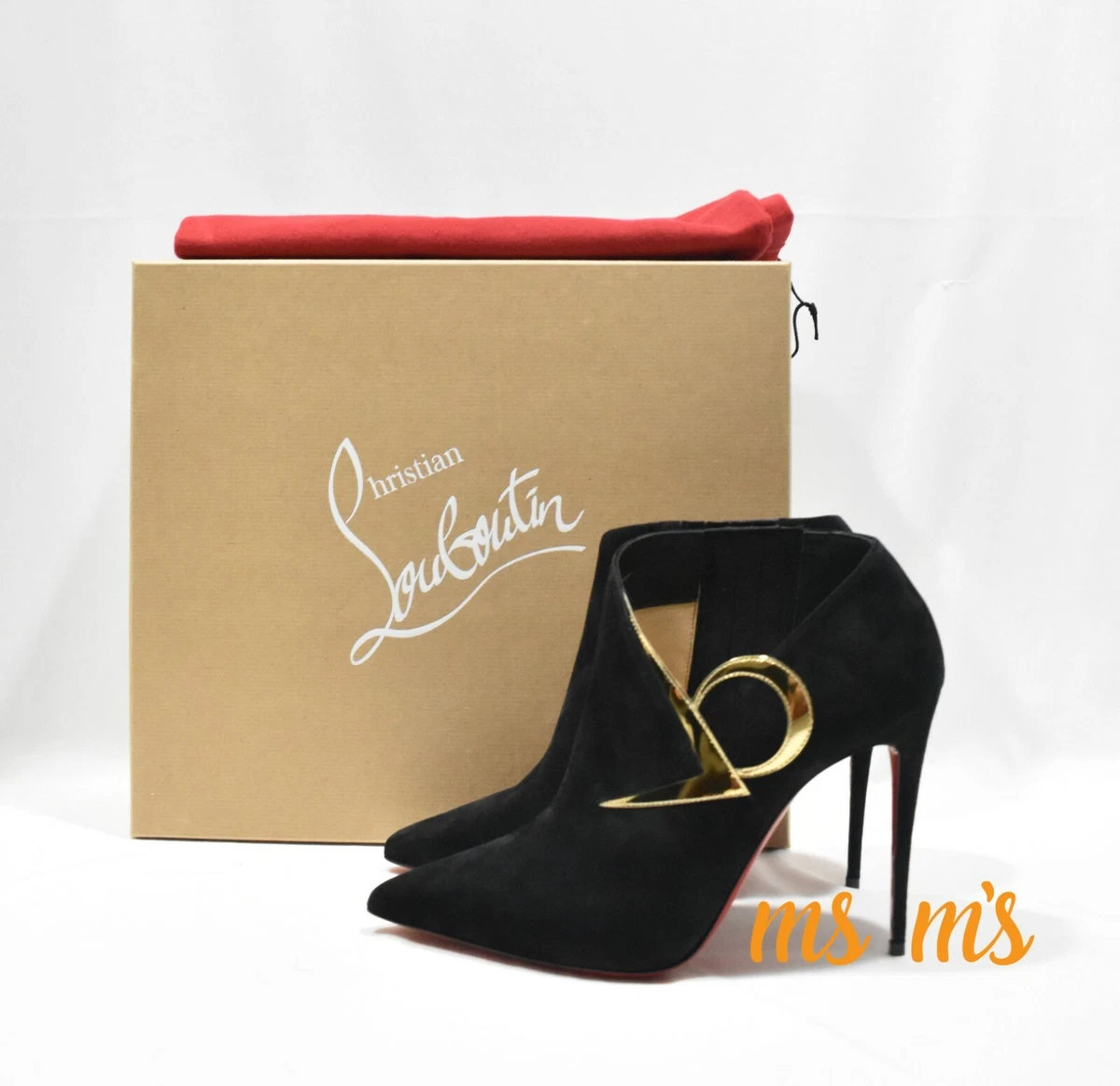 Black and gold red bottoms sale