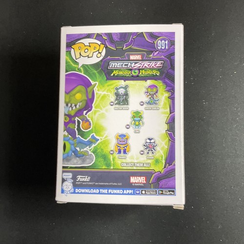 ¡FUNKO POP! - MARVEL - MECHSTRIKE MONSTRUOS CAZADORES - GOBLIN VERDE #991 - Imagen 3 de 6