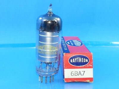 RAYTHEON 6BA7  TUBE D GETTER SINGLE NOS NIB