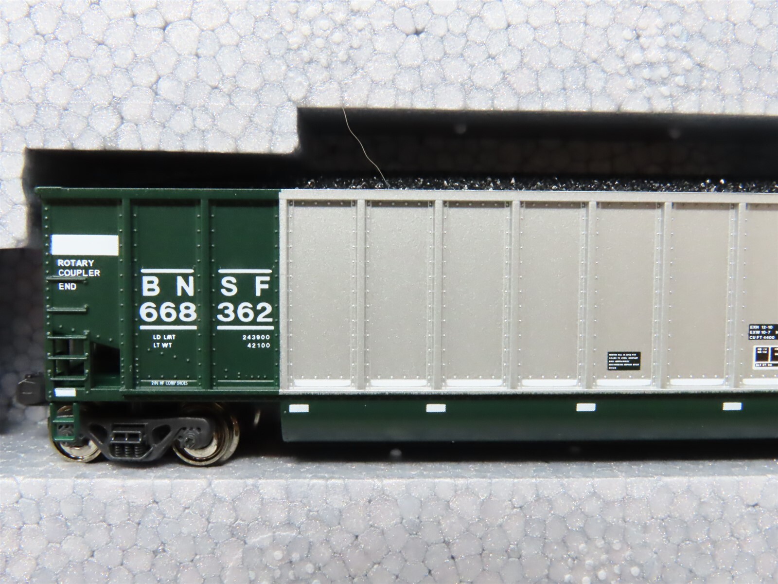 N Scale Kato 1064601 BNSF Railway BethGon Coalporter 8 Car Set eBay