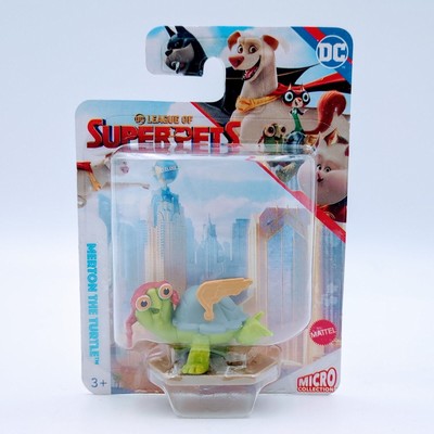 DC League of Super Pets Merton Turtle Micro Collection Mini Figure Mattel 2022