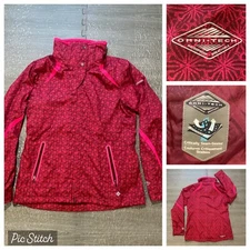 Columbia Jacket Omni Tech Bugaboo Interchange Womens Medium Shell Only Coat Zip